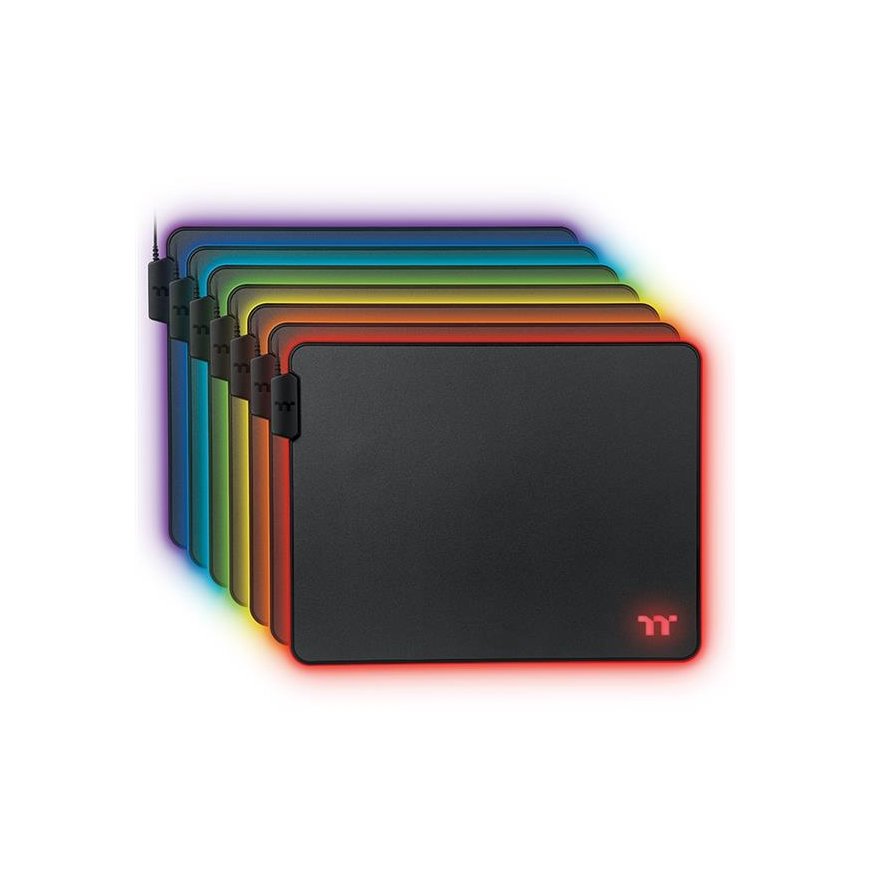Thermaltake GMP-LVT-RGBHMS-01 mouse pad Gaming mouse pad Black – 5