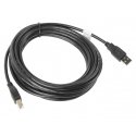 Lanberg CA-USBA-10CC-0050-BK USB kabelis USB 2.0 5 m USB B Melns Lanberg CA-USBA-10CC-0050-BK USB kabelis USB 2.0 5 m USB B Melns