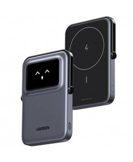 Ugreen UNO 5000 mAh Belaidis įkrovimas Juoda