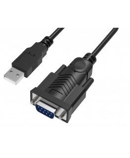 Fuj:tech USB-A - RS232 adapterikaapeli, 1,8 m