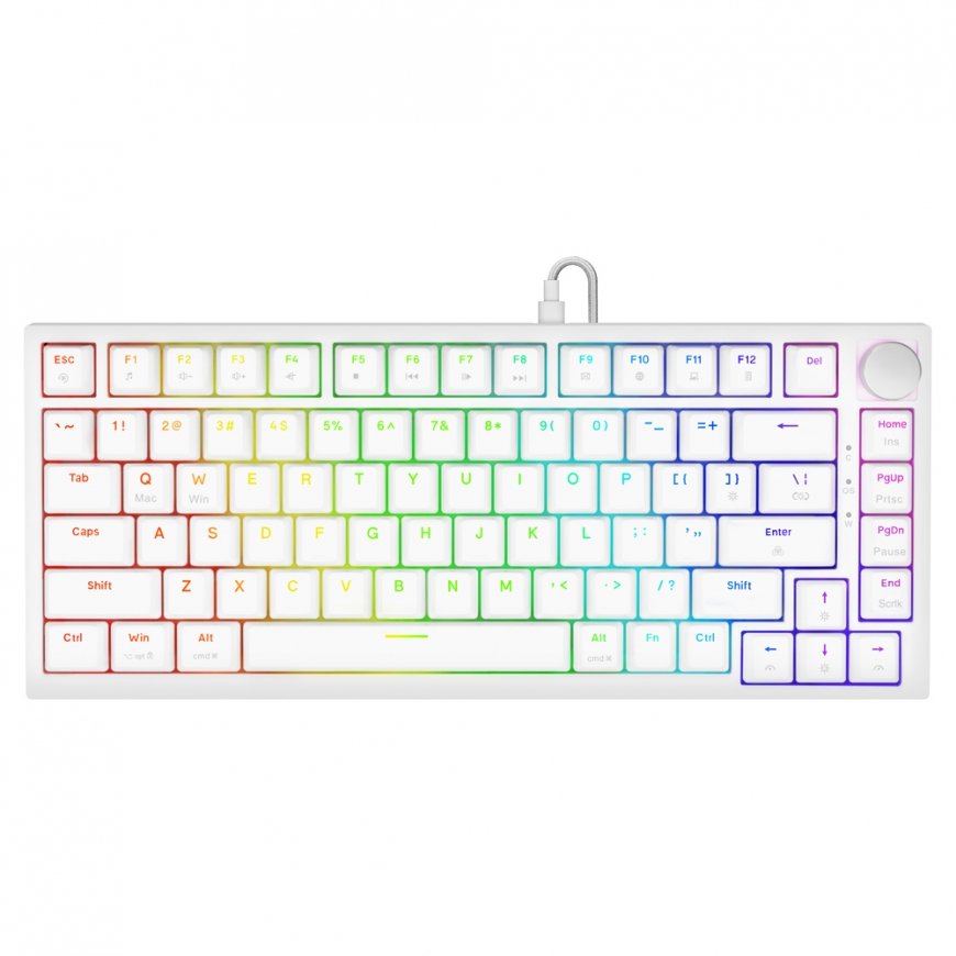 Savio ASTRAL WHITE JADE tastatūra Speļu