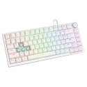 Savio ASTRAL WHITE JADE клавиатура Игровой USB QWERTY Международный американский стандарт Белый