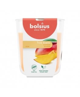 Bolsius True Scents Aromātiskā Svece 80x73mm Mango