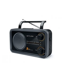 Muse M-06DS radio Pārnesams Analogais Melns, Pelēks