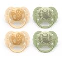 Philips AVENT SCF091/52 lutt Ülipehme lutt Ortodontiline Silikoon Roheline, Kollane