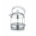 Severin WK 3459 electric kettle 1.7 L 2400 W Stainless steel Severin WK 3459 electric kettle 1.7 L 2400 W Stainless steel