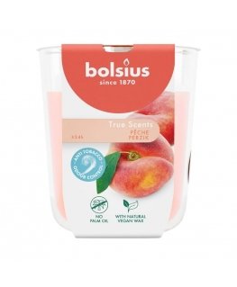 Bolsius True Scents Aromātiskā Svece Peach 80x73mm