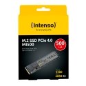 Intenso 3836450 SSD diskdzinis 500 GB M.2 PCI Express 4.0 NVMe Intenso 3836450 SSD diskdzinis 500 GB M.2 PCI Express 4.0 NVMe