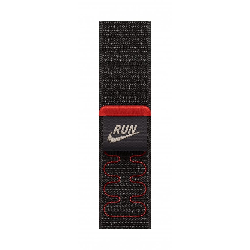 Apple Nike Sport Loop Bänd Must Nailon, Taaskasutatud polüester, Spandex – 2