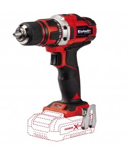 Einhell TE-CD 18/40 Li-Solo 1500 RPM Võtmeta 1,1 kg Must, Punane
