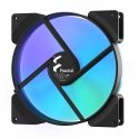 Fractal Design Prisma AL-18 PWM Datora korpusam Ventilators 18 cm Melns, Balts 1 pcs Fractal Design Prisma AL-18 PWM Datora korpusam Ventilators 18 cm Melns, Balts 1 pcs