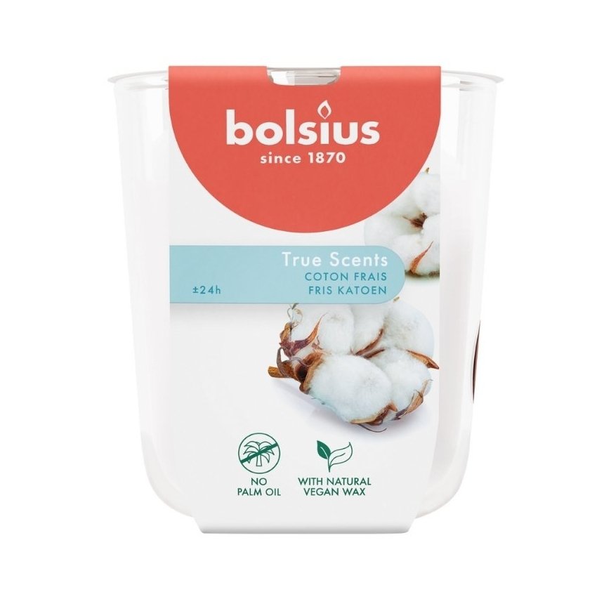 Bolsius True Scents Aromātiskā Svece 80x73mm