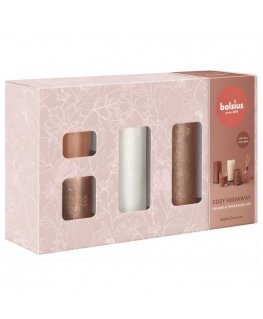 Bolsius Cozy Hideaway Подарочный Набор Apple Cinnamon