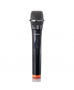 Lenco MCW-011BK mikrofons Melns Skatuves/uzstāšanās mikrofons