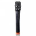 Lenco MCW-011BK mikrofonas Juoda Scenos / pasirodymų mikrofonas
