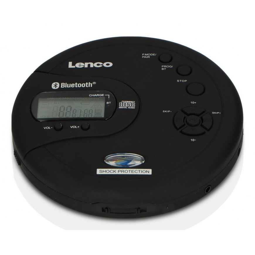 Lenco CD-300 MP3 pleijeris Melns