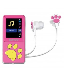Lenco XEMIO-560PK MP3 / MP4 grotuvas 8 GB Rožinė