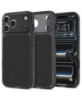 Spigen Ultra Hybrid T (MagFit) iPhone 17 Pro Case Matte Black