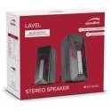 SPEEDLINK LAVEL Melns, Pelēks Vadu & Bezvadu 10 W SPEEDLINK LAVEL Melns, Pelēks Vadu & Bezvadu 10 W