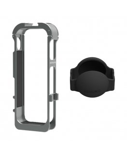 Sunnylife metāla magnētiskais rāmis ar silikona objektīva vāciņu Insta360 X5.