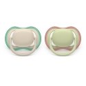 Philips AVENT SCF087/16 māneklītis Klasiskais bērnu knupītis Ortodontisks Silikons Zaļš, Pelēks