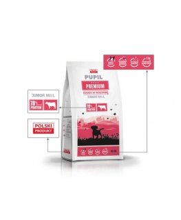 PUPIL PREMIUM Junior M&L liellopa gaļa 12kg
