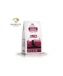 PUPIL PREMIUM M&L с высоким содержанием говядины, 12кг