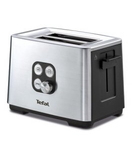 Tefal Equinox TT420D 7 2 slice(s) Black, Stainless steel