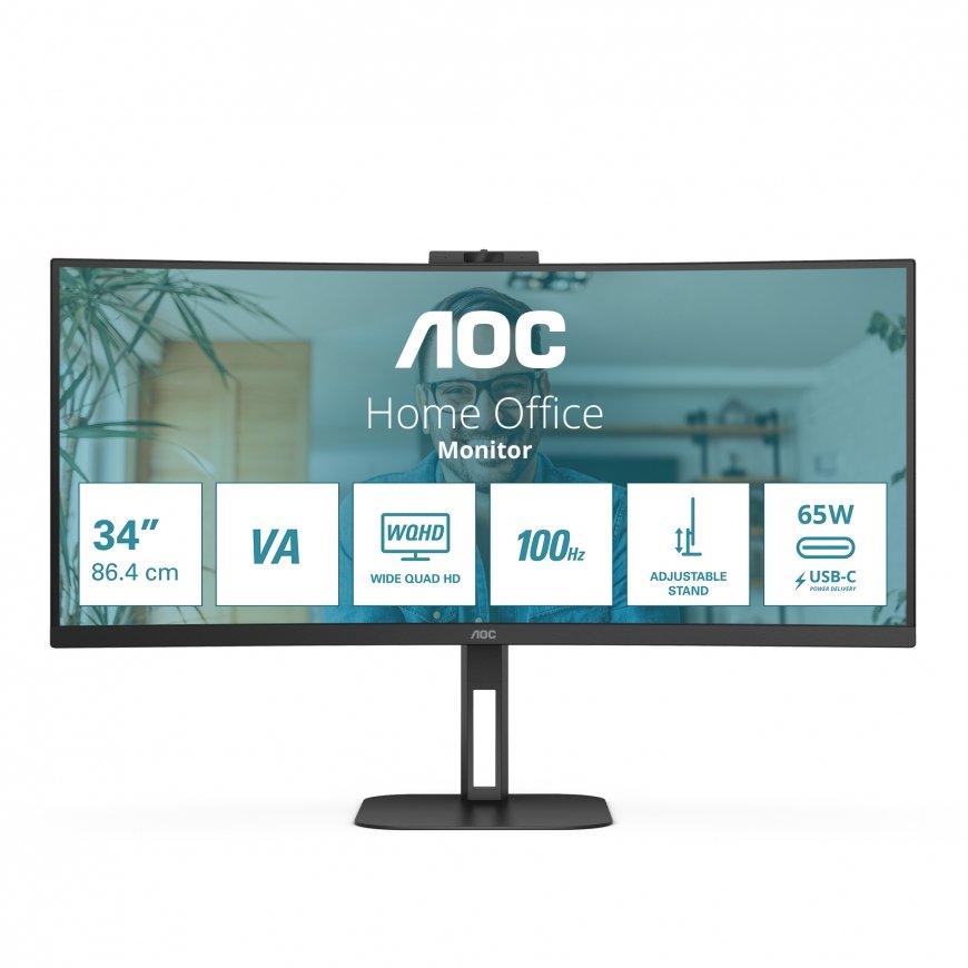 AOC V5 CU34V5CW monitori 86,4