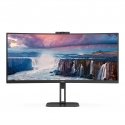 AOC V5 CU34V5CW monitori 86,4 cm (34") 3440 x 1440 pikseļi Wide Quad HD LED Melns AOC V5 CU34V5CW monitori 86,4 cm (34") 3440 x 1440 pikseļi Wide Quad HD LED Melns