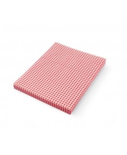 Hendi Pergamentpaper for Snacks and French Fries 25x35 cm Checkered Pattern - 500 pcs.