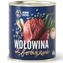 John Dog BERRY Adult Beef with Blueberries 800g
