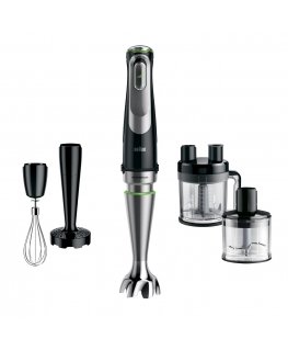 Braun MultiQuick 9 MQ 9195XLI 2 L Immersion blender 1200 W Black, Stainless steel