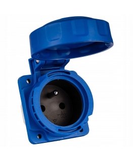 Orno Skydelio розетка 2P+Z, 16A, 230 VAC, IP68