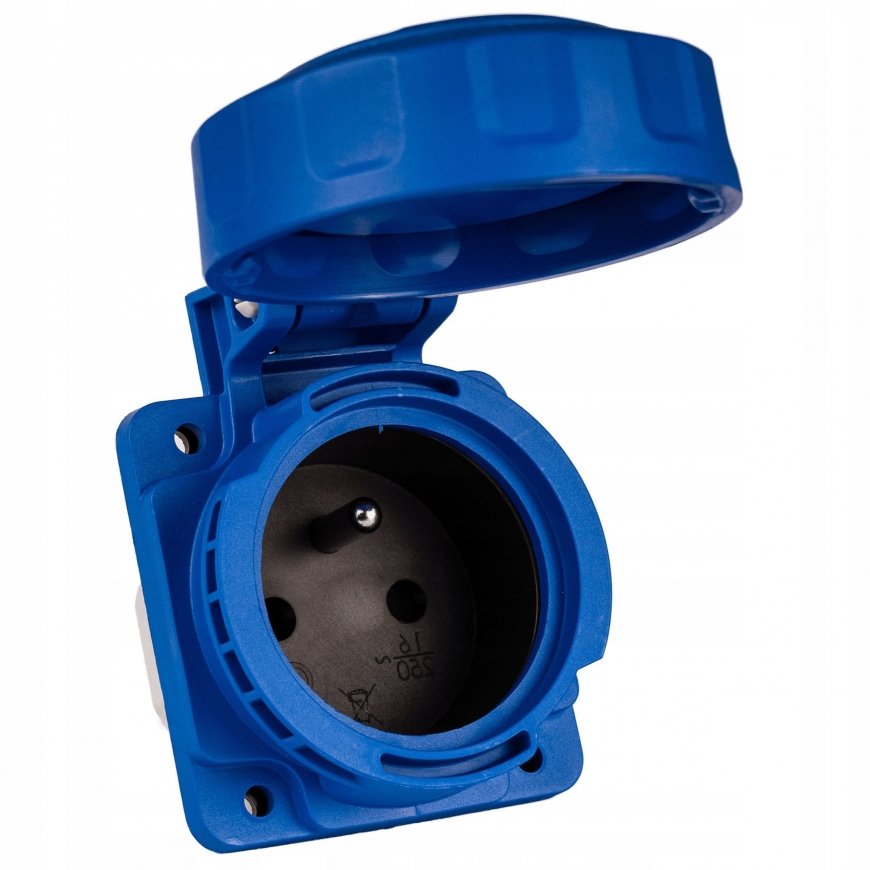 Orno Skydelio Socket 2P+Z, 16A, 230 VAC, IP68