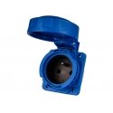Orno Skydelio Socket 2P+Z, 16A, 230 VAC, IP68 Orno Skydelio Socket 2P+Z, 16A, 230 VAC, IP68