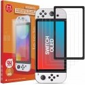 Nintendo Switch OLED kovamuovista valmistettu näyttösuoja 4 kpl Nintendo Switch OLED kovamuovista valmistettu näyttösuoja 4 kpl