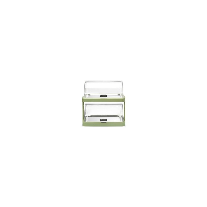 Hendi UNIQ GN 1/1 display case with cooling insert - black – 2