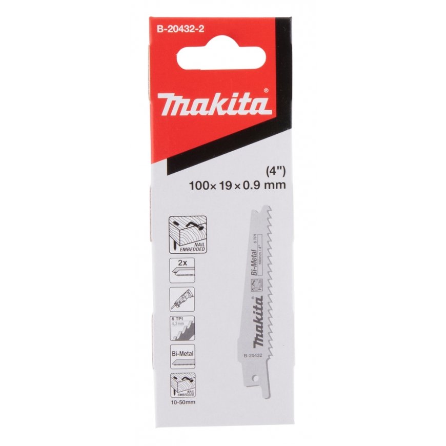 Makita Tiesinio pjūklo asmeņi BiM 100x0