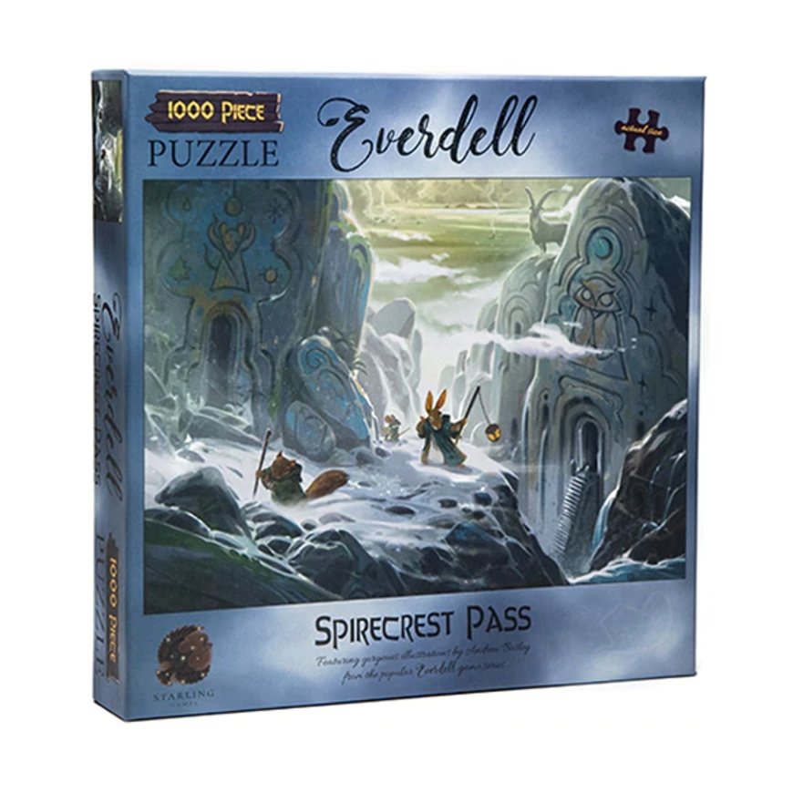 Starling Games Everdell 1000 Tükki Pusle Spirecrest Pass