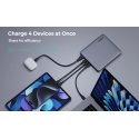 AUKEY Powerbank 100W 20000mAh 3xUSB-C PD 3.0 Мобильный телефон Черный Кабель переменного тока, Прику AUKEY Powerbank 100W 20000mAh 3xUSB-C PD 3.0 Мобильный телефон Черный Кабель переменного тока, Прику