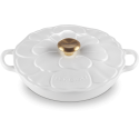 Le Creuset Gourmet Pot Blossom 26 cm white Le Creuset Gourmet Pot Blossom 26 cm white
