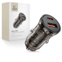 Tech-Protect CC01 30W 2-Port USB-A | USB-C Car Charger - Black Tech-Protect CC01 30W 2-Port USB-A | USB-C Car Charger - Black