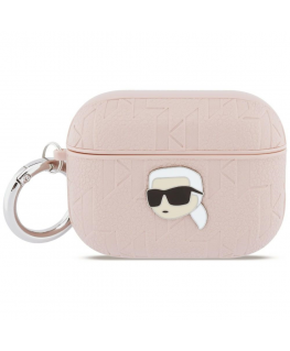 Case Karl Lagerfeld Monogram Karl Head for AirPods Pro 3 pink