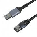 Cabletime Cat7 S/STP Cable, 8m, Black