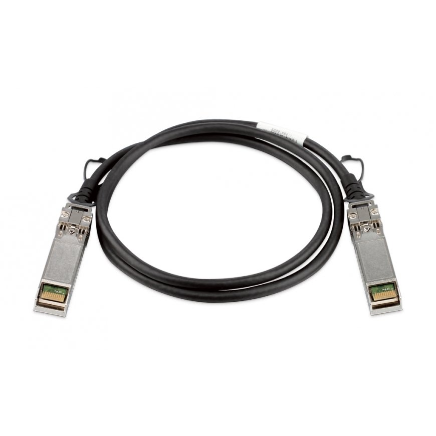 D-Link DEM-CB100S InfiniBand ja kiudoptilised kaablid 1 m SFP+ Must