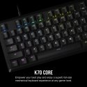 Corsair K70 tastatūra Speļu USB Melns Corsair K70 tastatūra Speļu USB Melns
