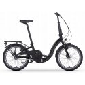 Двухколесный велосипед Tabou Fold Easi черно-золотой Двухколесный велосипед Tabou Fold Easi черно-золотой