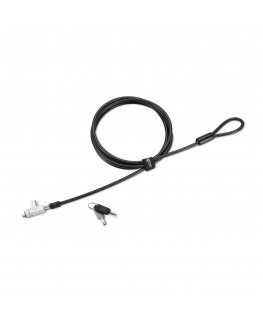 Kensington Slim N17 2.0 Keyed Laptop Lock for Wedge-Shaped Slots
