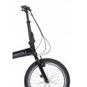 Dviratis Tabou Fold Sport juodas-sidabrinis Dviratis Tabou Fold Sport juodas-sidabrinis
